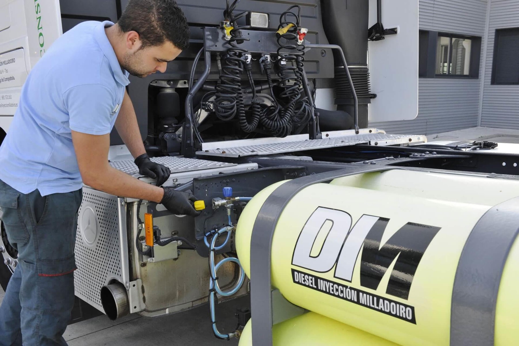 Sistema Dual Fuel para camiones diésel